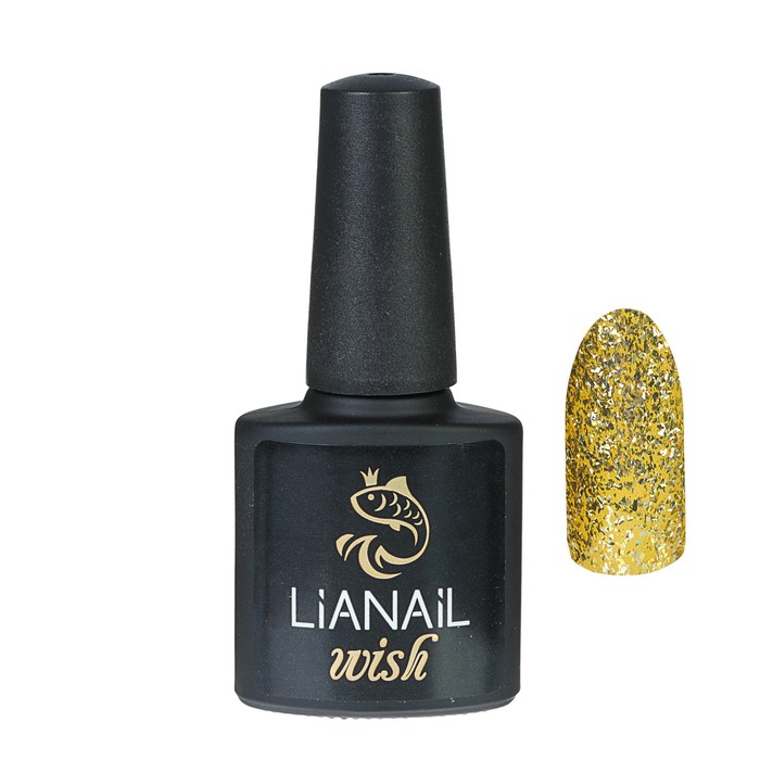 Гель-лак Lianail Wish Gold shine, 10 мл