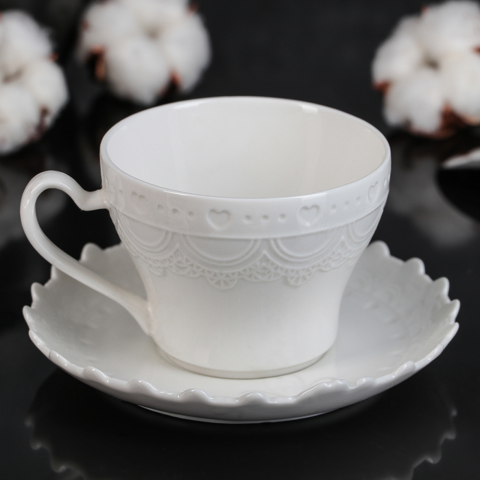 чашка белая с блюдцем люмина. пара чайная «кунстверк» фарфор 250мл. Yves de la rosiere чашка. цв. чайная пара квадратная sam squito 220 мл.