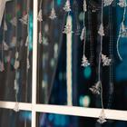 Гирлянда «Бахрома» 1.8 × 0.5 м с насадками «Ёлки», IP20, прозрачная нить, 48 LED, свечение мульти (RG/RB), мигание, 220 В 3556864