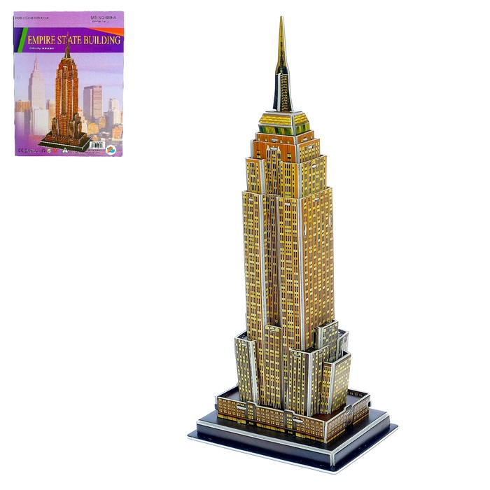 Конструктор 3D Empire state bulding