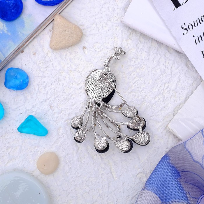 Брошь "Галиотис" павлин - фото 798040190