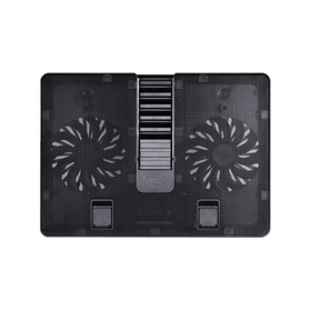Подставка для ноутбука Deepcool U PAL (U-PAL) 15.6" 26.3дБ 1xUSB 2x 140ммFAN ABS черная