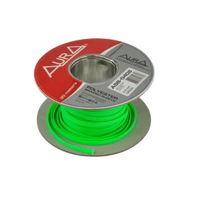 Кабельная оплётка Aura ASB-G408, полиэстер, 4-8 мм, зеленый, бухта 30 м 3870067