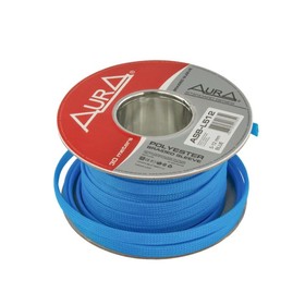 Кабельная оплётка Aura ASB-L512, полиэстер, 5-12 мм, голубой, бухта 30 м