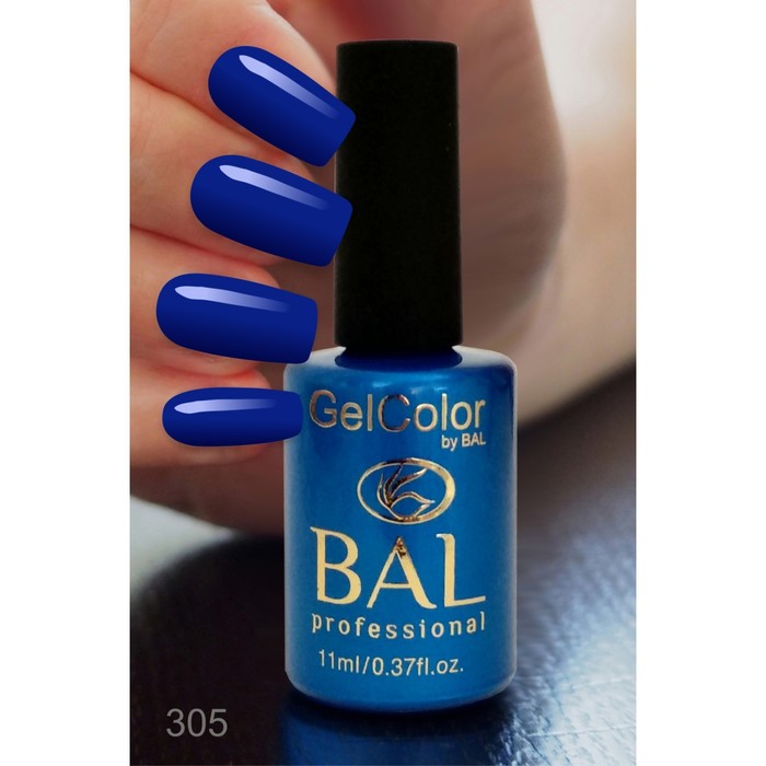 Гель-лак каучуковый BAL GelColor №305, 11 мл