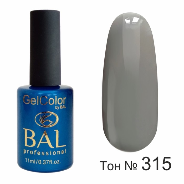 Гель-лак каучуковый BAL GelColor №315, 11 мл