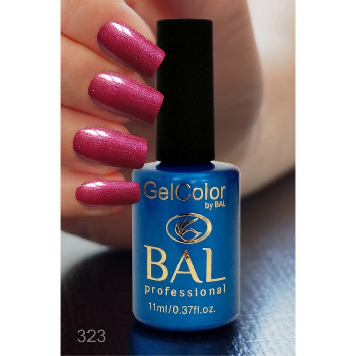 Гель-лак каучуковый BAL GelColor №323, 11 мл