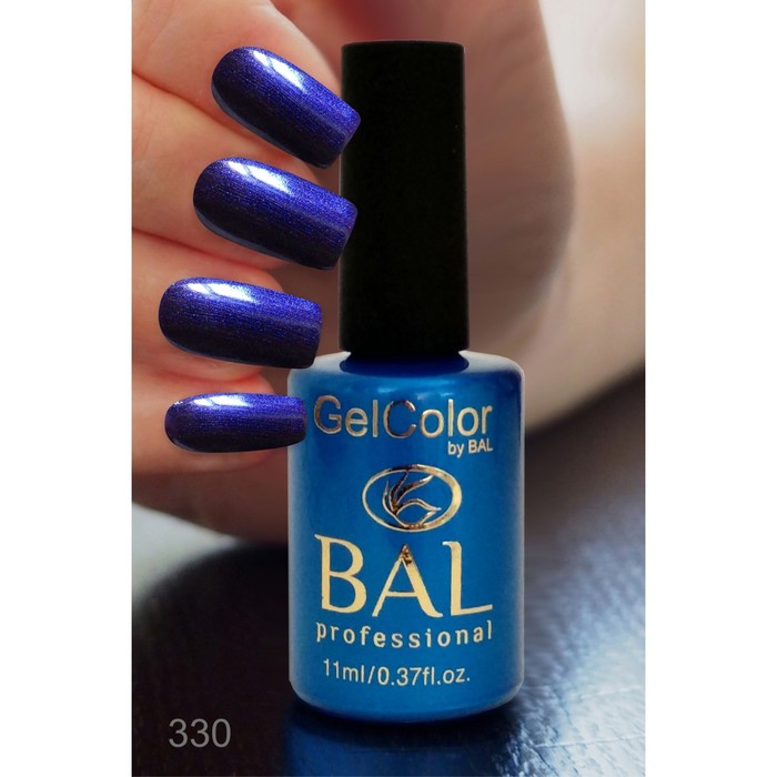 Гель-лак каучуковый BAL GelColor №330, 11 мл