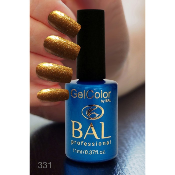 Гель-лак каучуковый BAL GelColor №331, 11 мл