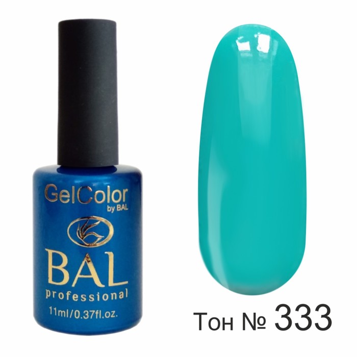 Гель-лак каучуковый BAL GelColor №333, 11 мл