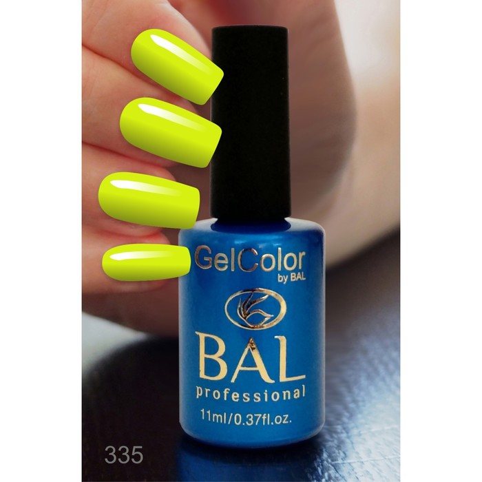 Гель-лак каучуковый BAL GelColor №335, 11 мл