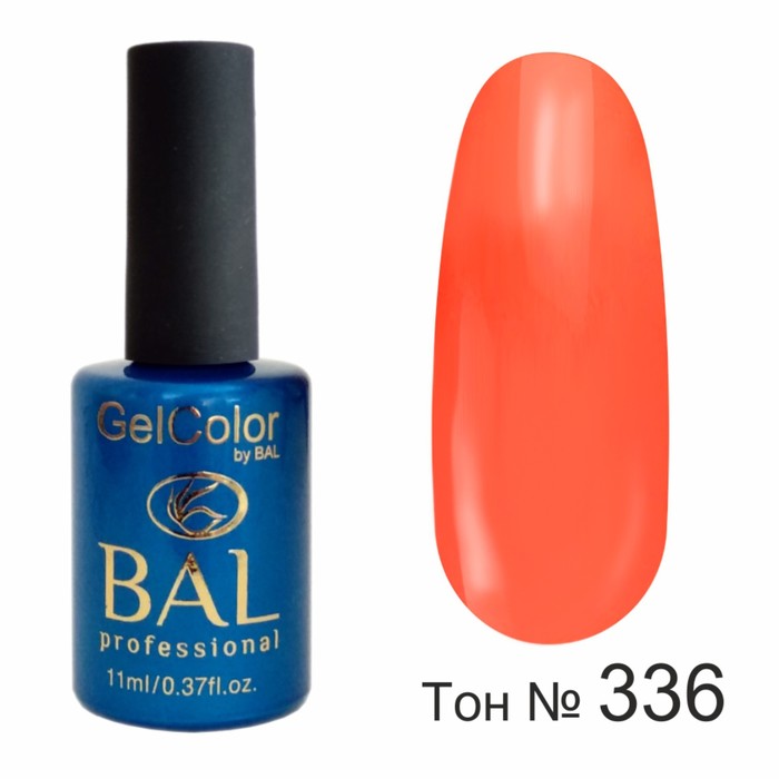 Гель-лак каучуковый BAL GelColor №336, 11 мл