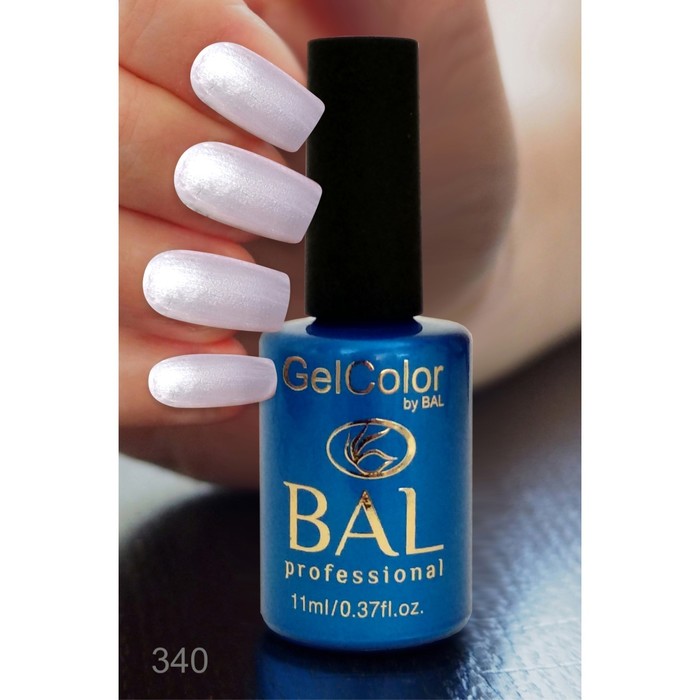 Гель-лак каучуковый BAL GelColor №340, 11 мл