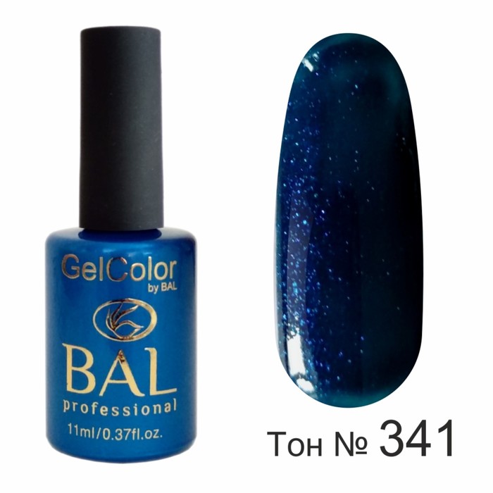 Гель-лак каучуковый BAL GelColor №341, 11 мл