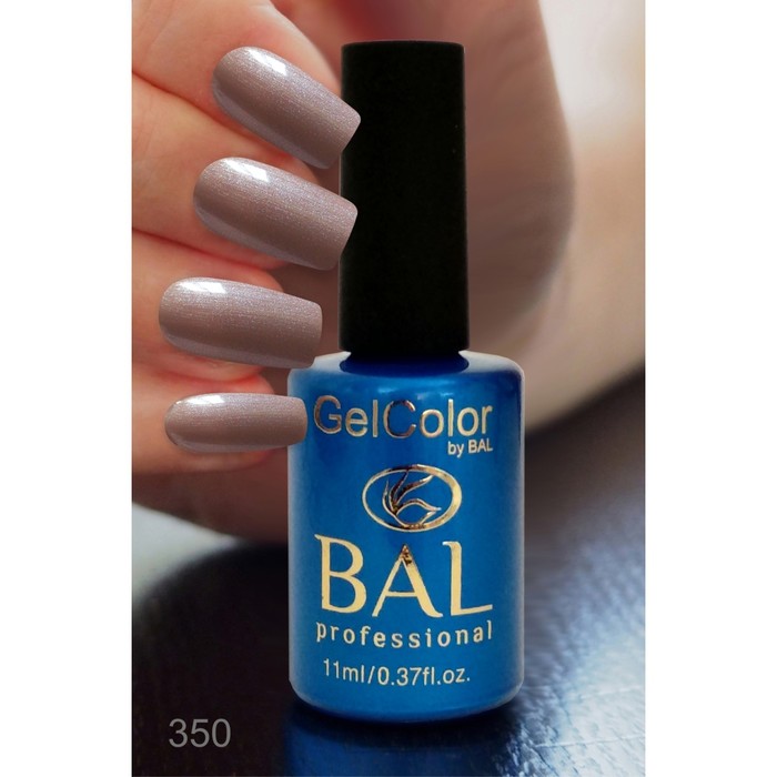 Гель-лак каучуковый BAL GelColor №350, 11 мл