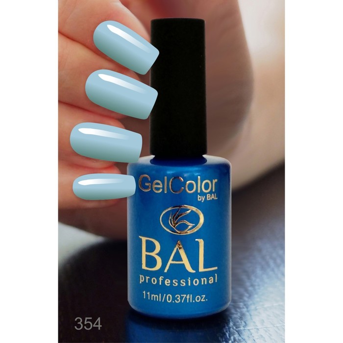 Гель-лак каучуковый BAL GelColor №354, 11 мл