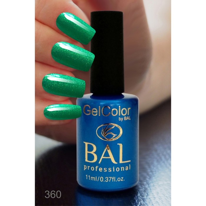 Гель-лак каучуковый BAL GelColor №360, 11 мл