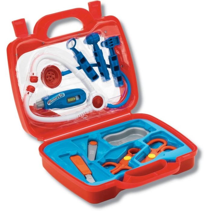 Игровой набор доктора Doctors Kit, в чемоданчике, 10 предметов