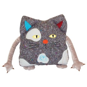 Мягкая игрушка-подушка «Кот Котейка», 25 см