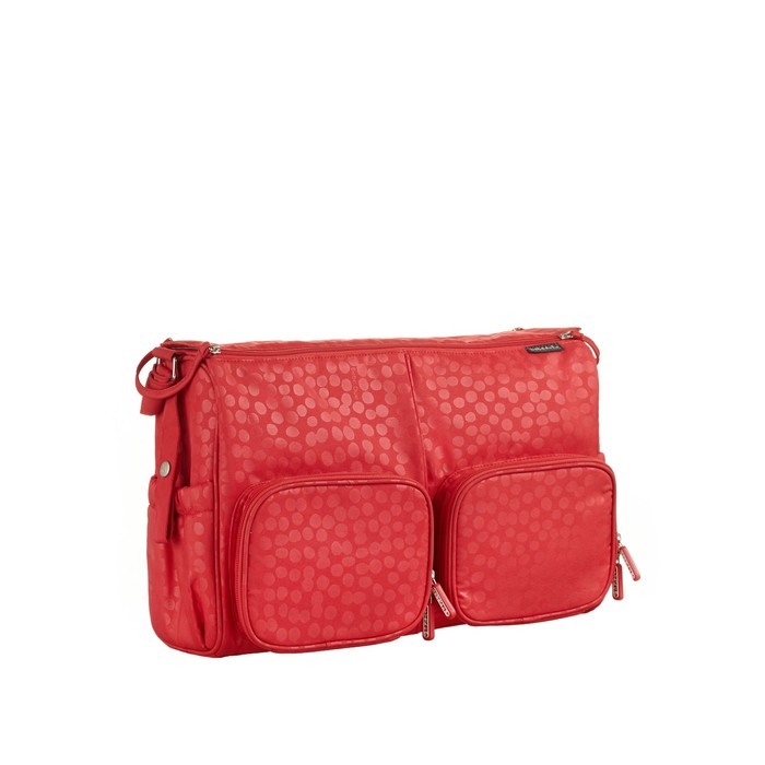 Сумка для мамы близнецов Bebe Due PB PLUS COSMIC RED TWIN BAG