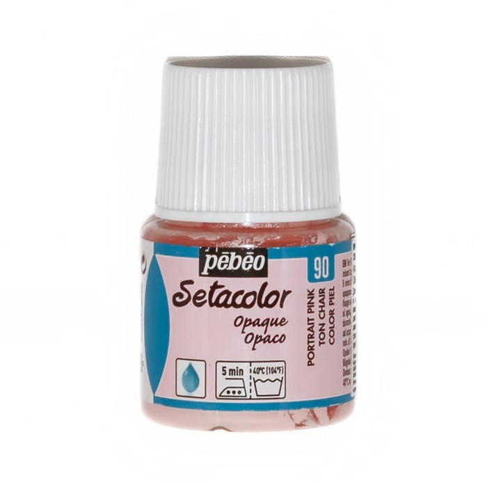 Краска для ткани 45мл Pebeo Setacolor 295-090 портретный розовый