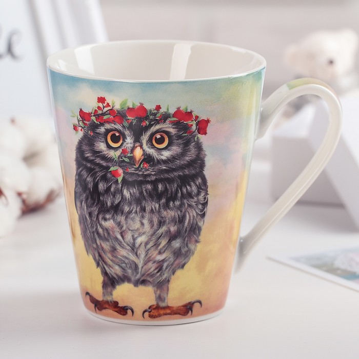 кружка lefard, 500 мл совы. кружка совенок эйвон. лефард. совенок с кружкой кофе. лефард кружка с совой.