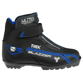 {{photo.Alt || photo.Description || 'Ботинки лыжные TREK Blazzer Control 3 NNN ИК, цвет чёрный, лого синий, размер 38'}}
