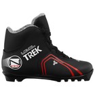 Ботинки лыжные TREK Level 2 NNN ИК, цвет чёрный, лого красный, размер 38 - фото 3813483