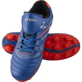 Футбольные бутсы Atemi, цвет оранжево-голубой, синтетическая кожа, размер 44