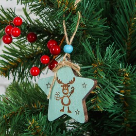 Pendant Christmas "Merry reindeer"