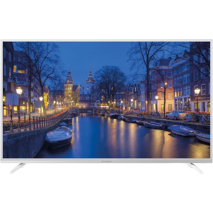 Телевизор LED Hyundai 40&quot; H-LED40F401WS2 FULL HD/60Hz/DVB-T/DVB-T2/DVB-C/DVB-S2/USB белый