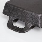 Сковорода чугунная «Прямоугольник. Глубокий», 20×12,5×3 см - фото 801605599