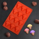 Форма для льда и шоколада «Мороженое», 12 ячеек Форма для льда и шоколада «Мороженое», 12 ячеек
