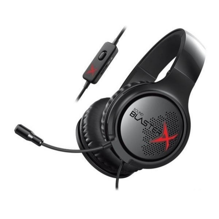 Гарнитура Creative Sound BlasterX H3 1.2м мониторы оголовье (70GH034000000) черный