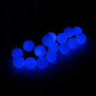 УЦЕНКА НИТЬ, улич. с насад. "Шарики d=1,5 см" 10 м, Н.Т. LED-100-220V контр. 8р.СИНИЙ