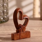 Сувенир дерево "Сердце любви" 10х8х2,5 см - фото 3338838
