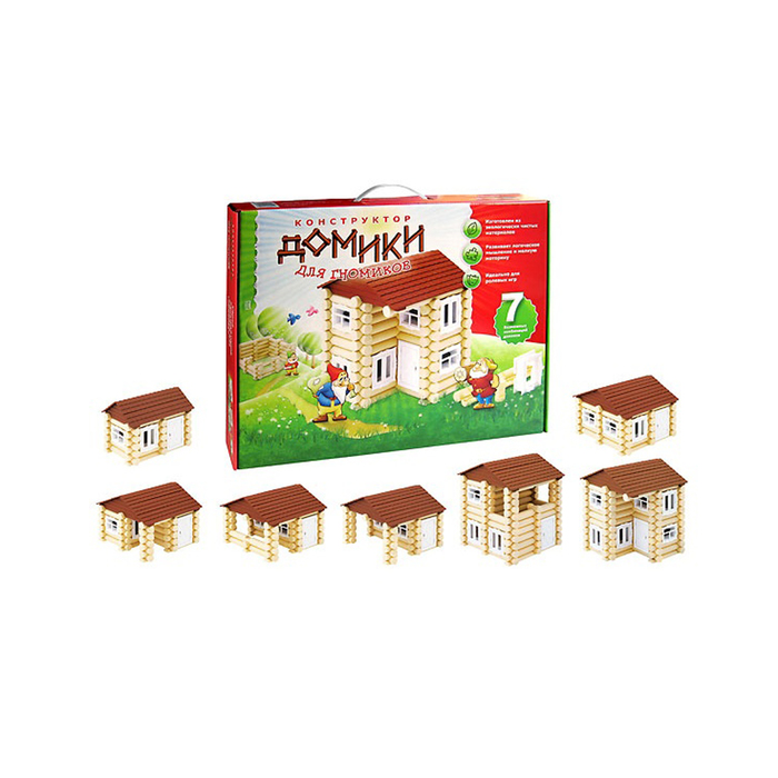 Игра-конструктор &quot;Домик для гномика&quot;, 7 комбинаций, тип 3