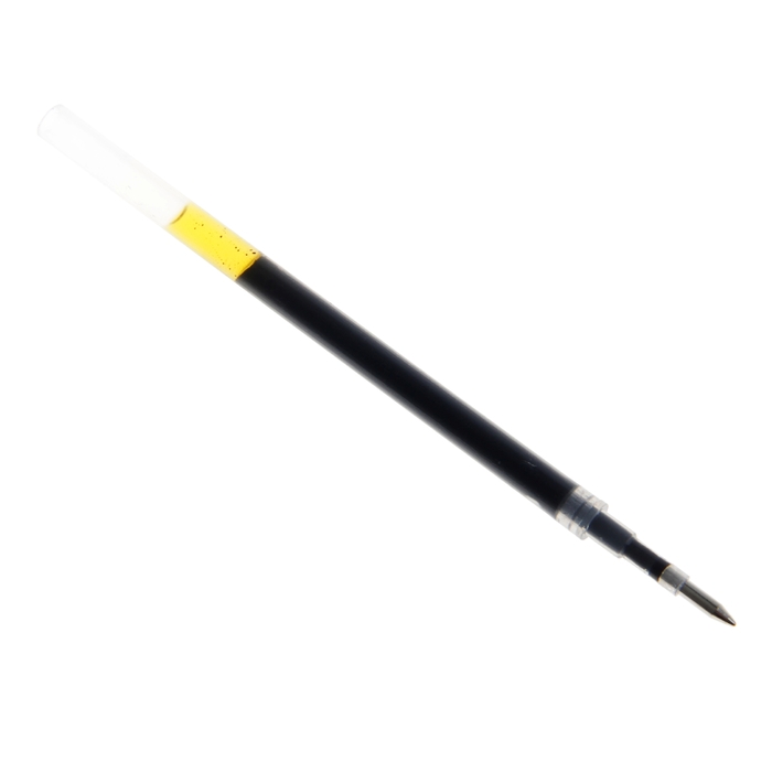 Стержень гелевый чёрный, 0,5мм, d-5мм, L-110мм, для автоматической гелевой ручки