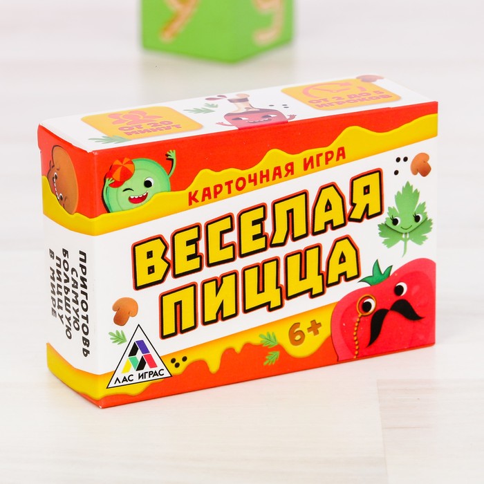 Настольная игра карточная &quot;Веселая пицца&quot;