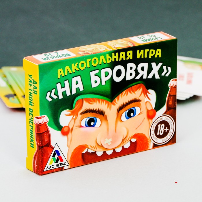 Игра алкогольная &quot;На бровях&quot;