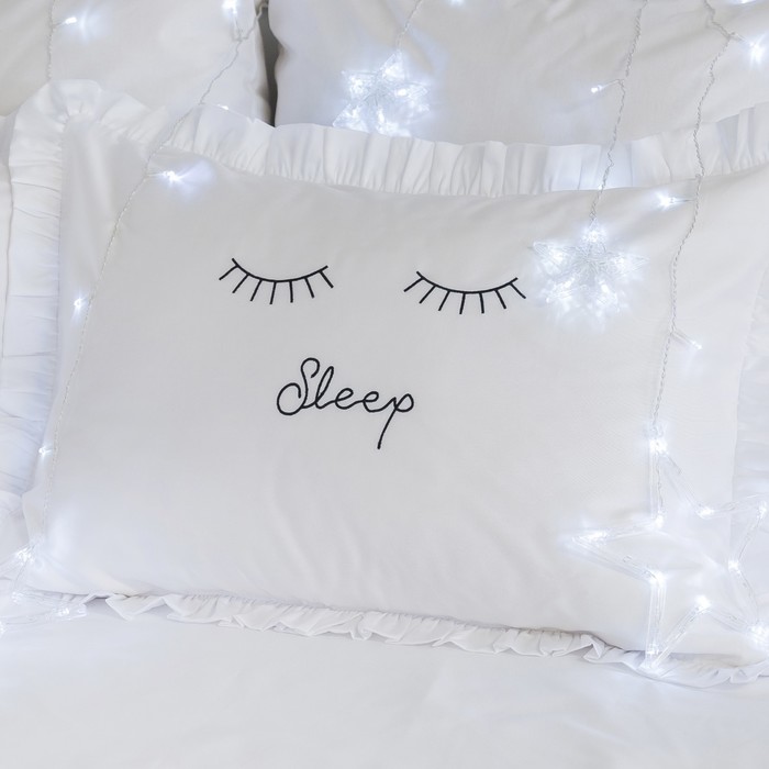 Наволочка "Этель" Sleep 50х70+5 см, пл 125 г/м², 100% хлопок, сатин