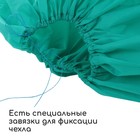 Чехол для растений, конус на завязках, 250 × 160 см, спанбонд с УФ-стабилизатором, плотность 60 г/м², зелёный 3868689