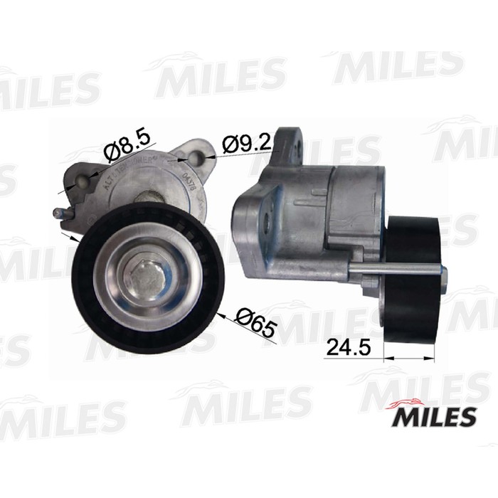 Натяжитель ремня приводного MILES AG00291