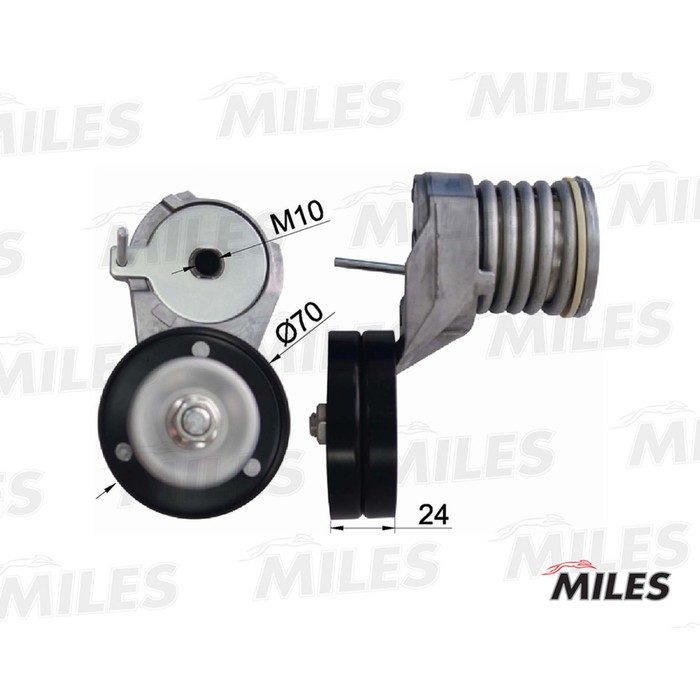 Натяжитель ремня приводного MILES AG00048