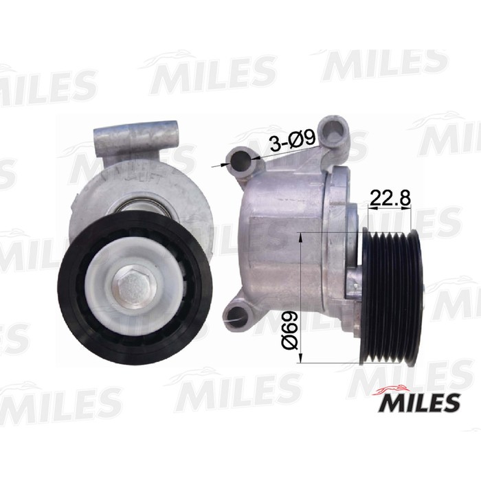 Натяжитель ремня приводного MILES AG00292