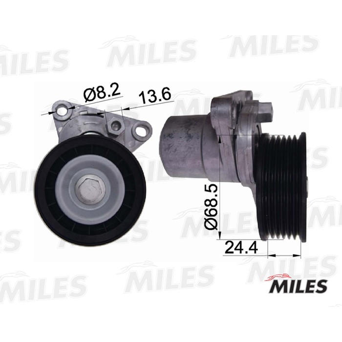 Натяжитель ремня приводного MILES AG00294