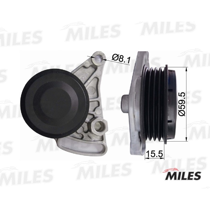 Натяжитель ремня приводного MILES AG00308