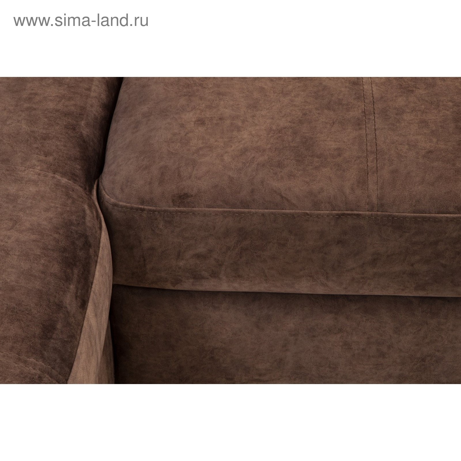 коричневый угловой диван фото