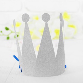 Корона «Царевна», цвет серебряный в Донецке