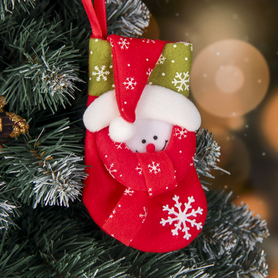 носок новогодний